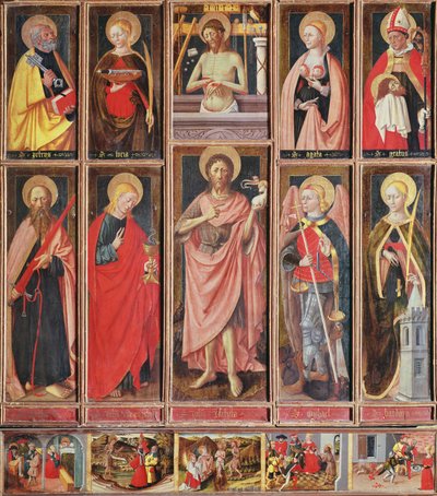 Retable de Saint Jean-Baptiste - Jacques Durandi